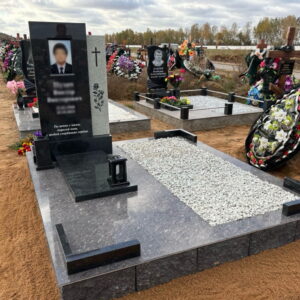 Благоустройство участка памяти