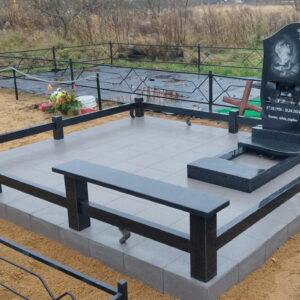 Эксклюзивное благоустройство участка памяти